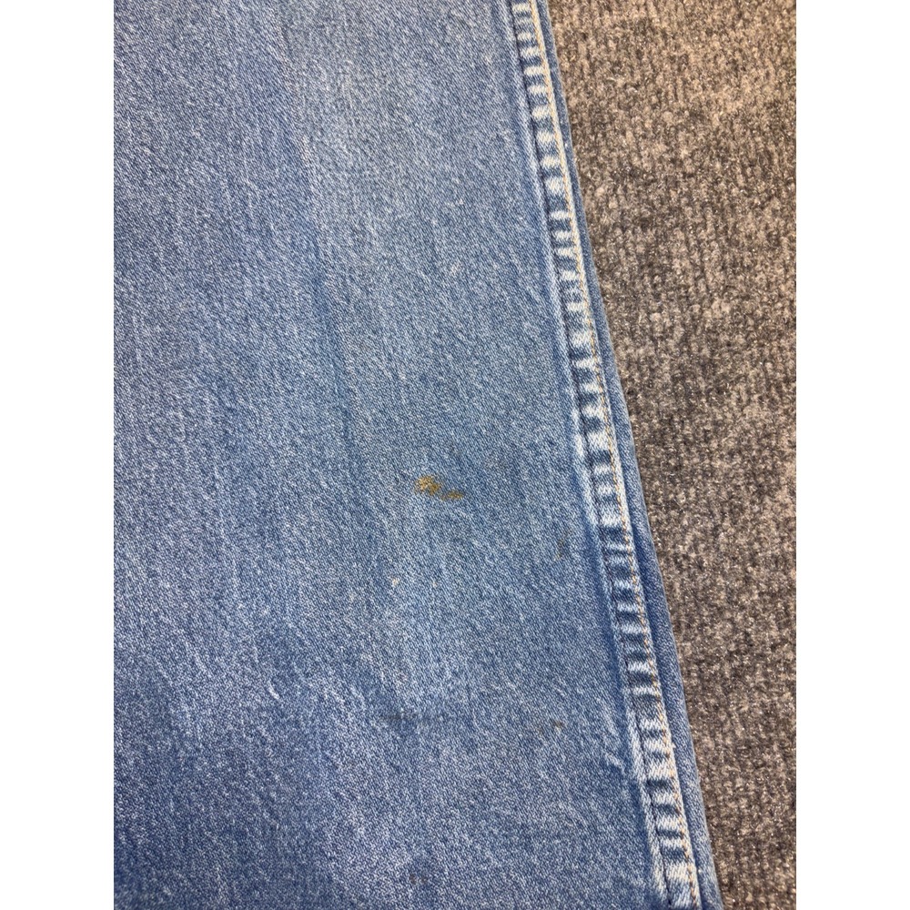 Wrangler 13MWZ Cowboy Cut Jeans Mens 34x30 Blue Denim Medium Wash Straight Leg - Picture 5 of 13